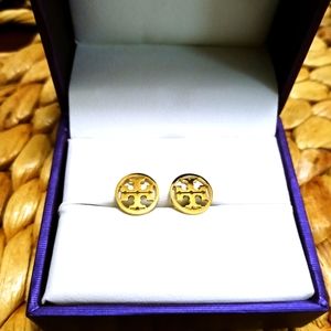 Tory Burch Logo earrings